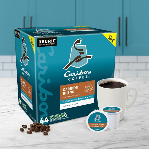Caribou Coffee Caribou Blend Keurig Single-Serve K-Cup Pod. Medium Roast Coffee. 44 Count(Pack of 1) - Image 10