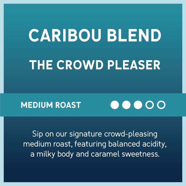 Caribou Coffee. Medium Roast Ground Coffee - Caribou Blend 20 Ounce Bag - Packaging May Vary - Image 4