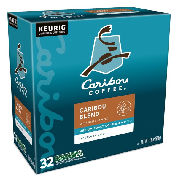 Caribou Coffee Caribou Blend. Keurig Single-Serve K-Cup Pods. Medium Roast Coffee. 32 Count(Pack of 1) - Image 13