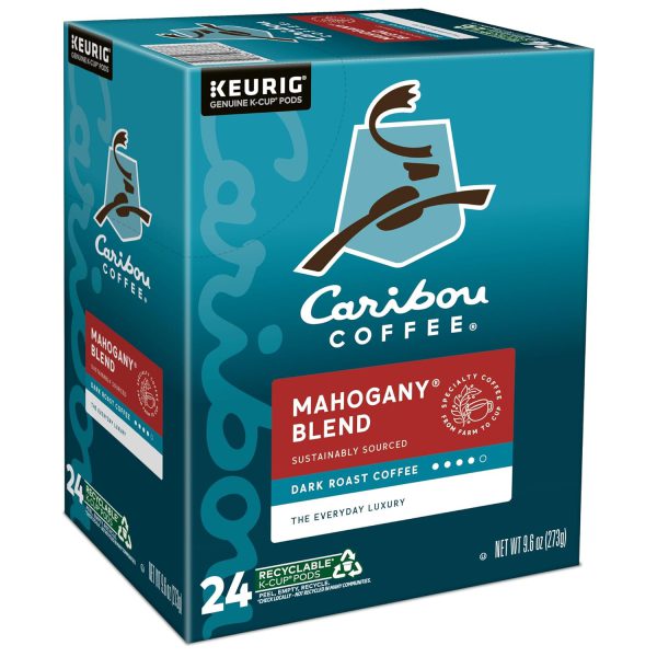 Caribou Coffee Mahogany Keurig Single-Serve K-Cup Pods. Dark Roast Coffee. - Image 13