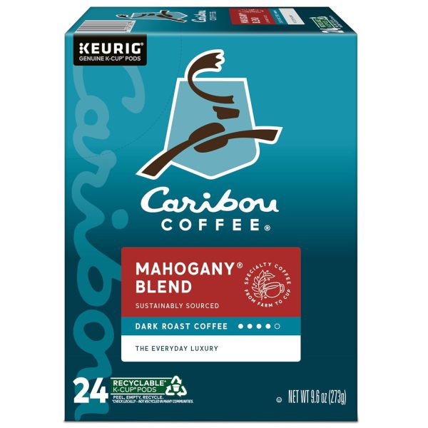 Caribou Coffee Mahogany Keurig Single-Serve K-Cup Pods. Dark Roast Coffee. - Image 11
