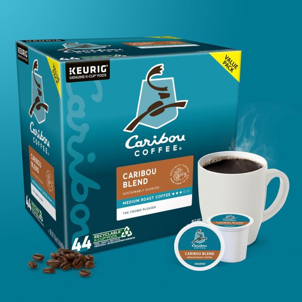 Caribou Coffee Caribou Blend Keurig Single-Serve K-Cup Pod. Medium Roast Coffee. 44 Count(Pack of 1) - Image 9