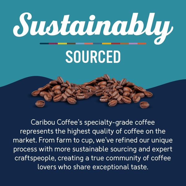 Caribou Coffee. Medium Roast Ground Coffee - Caribou Blend 20 Ounce Bag - Packaging May Vary - Image 6