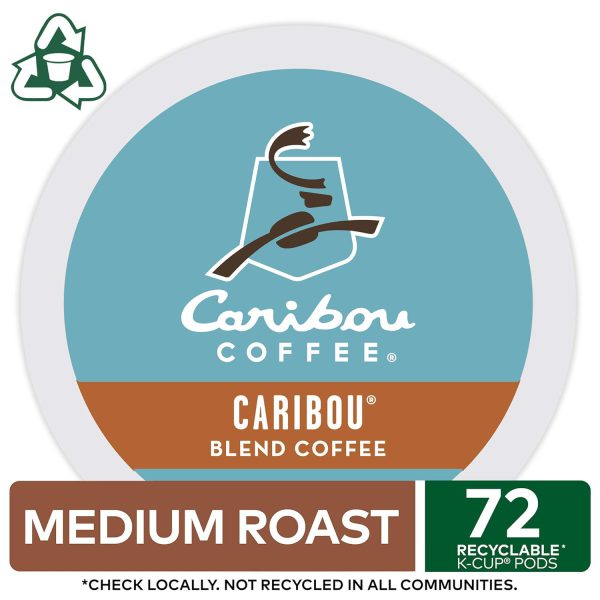 Caribou Coffee Caribou Blend Keurig Single-Serve K-Cup Pod. Medium Roast Coffee. 72 Count - Image 5