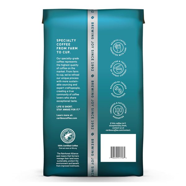 Caribou Coffee. Medium Roast Ground Coffee - Caribou Blend 20 Ounce Bag - Packaging May Vary - Image 2