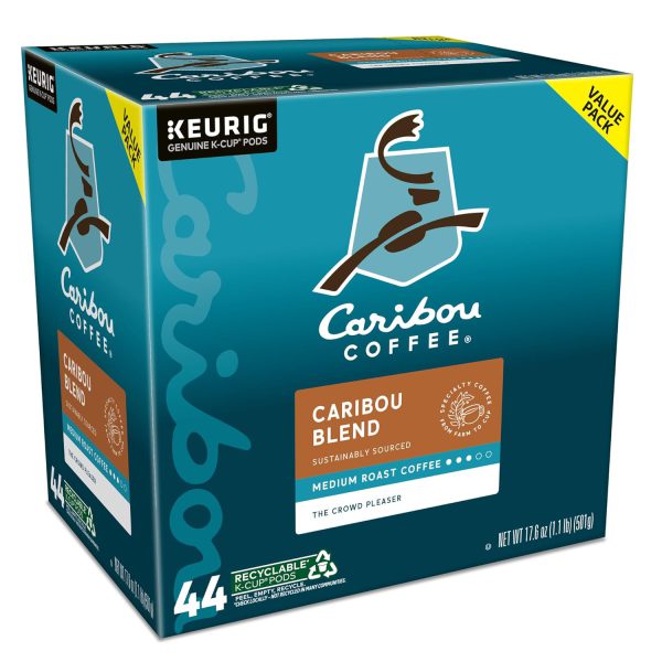 Caribou Coffee Caribou Blend Keurig Single-Serve K-Cup Pod. Medium Roast Coffee. 44 Count(Pack of 1) - Image 13