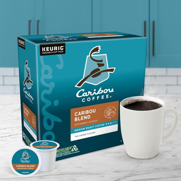 Caribou Coffee Caribou Blend. Keurig Single-Serve K-Cup Pods. Medium Roast Coffee. 32 Count(Pack of 1) - Image 10