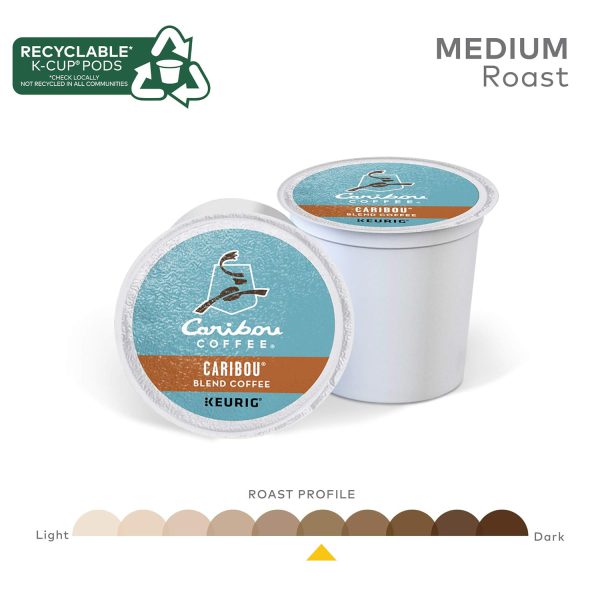 Caribou Coffee Caribou Blend Keurig Single-Serve K-Cup Pod. Medium Roast Coffee. 72 Count - Image 4