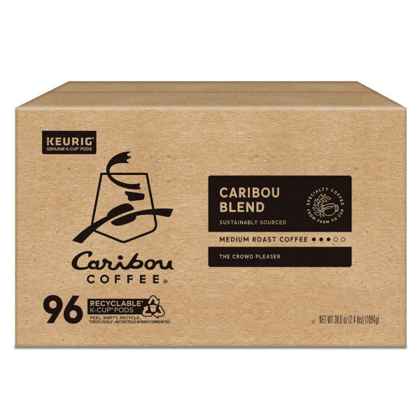 Caribou Coffee Caribou Blend Keurig Single-Serve K-Cup Pod. Medium Roast Coffee. 96 Count - Image 15