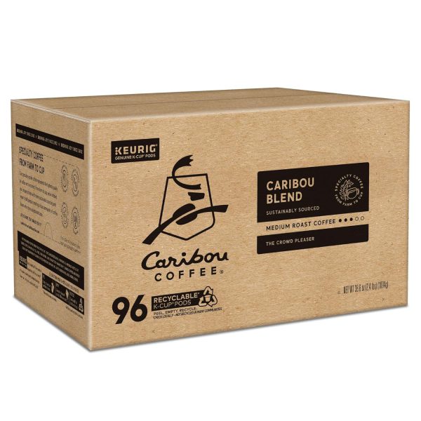 Caribou Coffee Caribou Blend Keurig Single-Serve K-Cup Pod. Medium Roast Coffee. 96 Count - Image 13