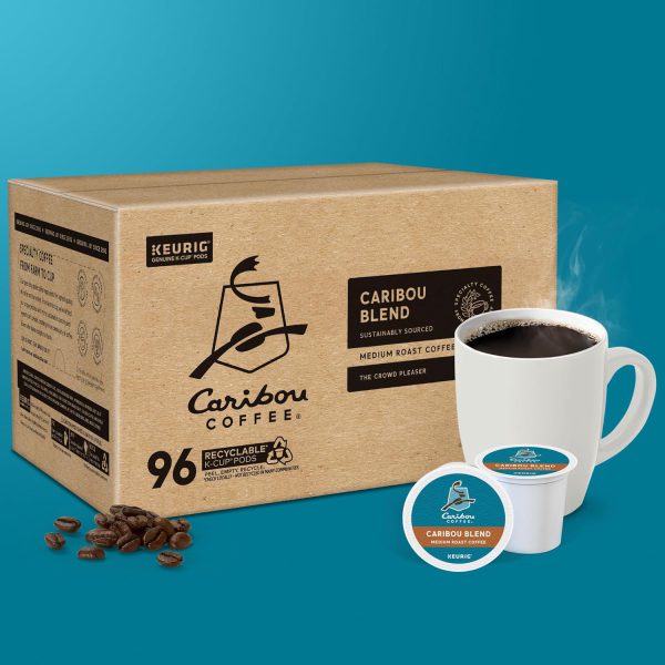 Caribou Coffee Caribou Blend Keurig Single-Serve K-Cup Pod. Medium Roast Coffee. 96 Count - Image 9