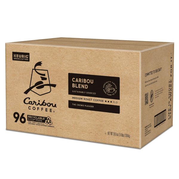 Caribou Coffee Caribou Blend Keurig Single-Serve K-Cup Pod. Medium Roast Coffee. 96 Count - Image 14